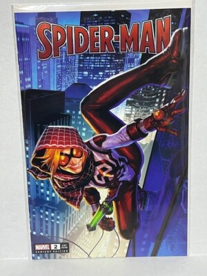 SPIDER-MAN #2 UNKNOWN COMICS JAY ANACLETO EXCLUSIVE VARIANT