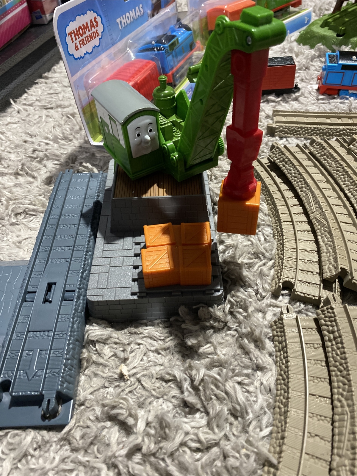 New Thomas Friends Trackmaster Toby Whistling Woods W vrogue.co