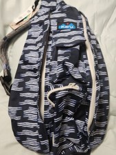 KAVU Original Rope Sling Bag EVENING TIDE Crossbody 20x11x5 Water Resistant NWT