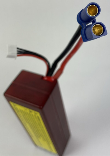 Dynamite Reaction 2.0 11.1V 5000mAh 50C 3S Hardcase LiPo RC Battery w/ EC5 Plug - Picture 4 of 6
