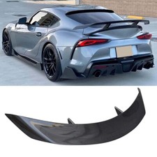 Carbon Fiber Rear Trunk Lip Spoiler Gt Wing For Toyota Supra A90 A91 Mk5 2019up Carbon Fiber Rear Trunk Lip Spoiler Gt Wing For Toyota Supra A90 A91 Mk5 2019up
