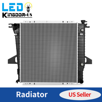 Aluminum Radiator For 1998 1999 2000 2001 Ford Ranger Mazda B2500 2.5L ...