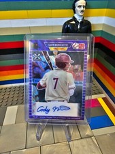 2021 Leaf Pro Set Metal 1989 Base Auto Purple Wave /20 Cody Morissette  #PA-CM1