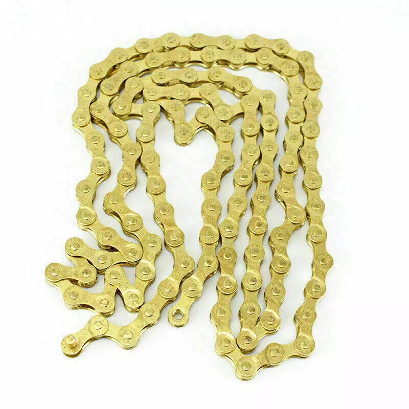 Gold on sale bicycle chain