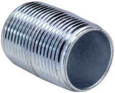 Southwire 6451, 1/2" x 1-1/8", Galvanized, Close, Rigid Conduit Nipple, 1 pc