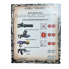 Starquest MB GSG Tiger Referenz Karte Waffen ...