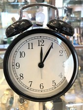 Alarm Clock Black Tone Color Alarm Clock &ndash; Quartz Black Alarm Clock