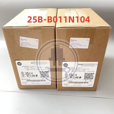 Allen-Bradley 25B-B011N104 Ser A PowerFlex 525 AC Drive 3HP US Free Tax