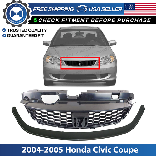 Fits 06-08 Honda Civic Coupe 8Th Gen FG2 Type S Front Bumper Lip & CS Splitter E - Foto 8