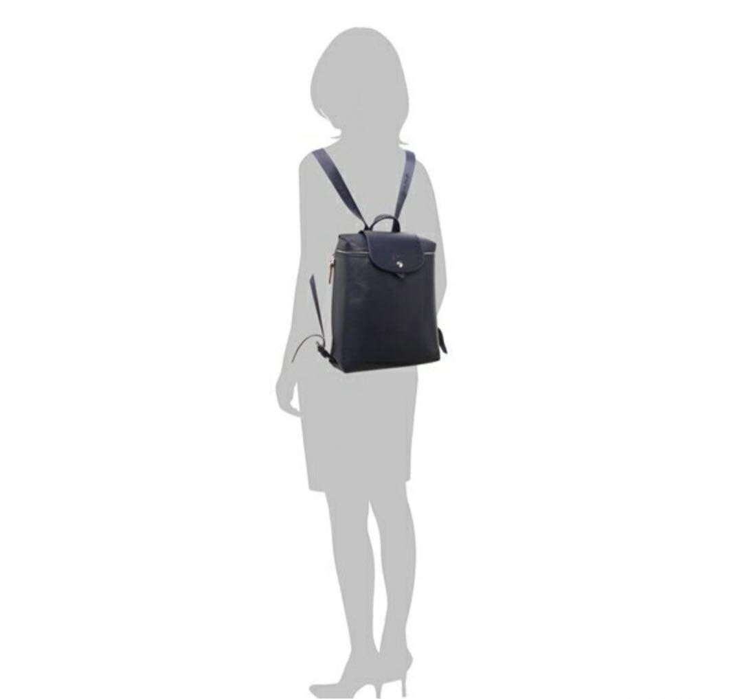 Longchamp Le Pliage 1699 HYQ City Backpack Navy Coated