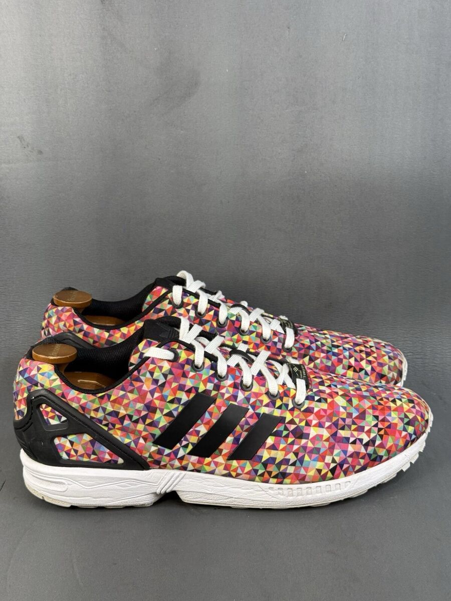 adidas ZX Flux Multi-Color Prism sneaker shoes men size 12 adidas ZX Flux Multi-Color Prism sneaker shoes men size 12