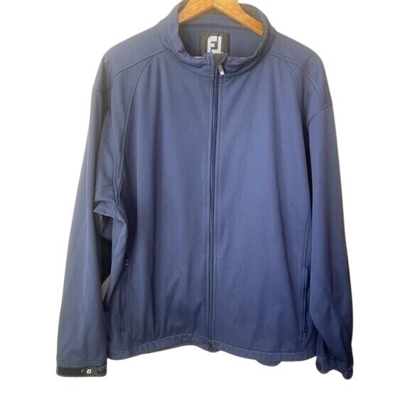 FootJoy ネイビー キルティングジャケット XL mens-footjoy-navy-arnold-