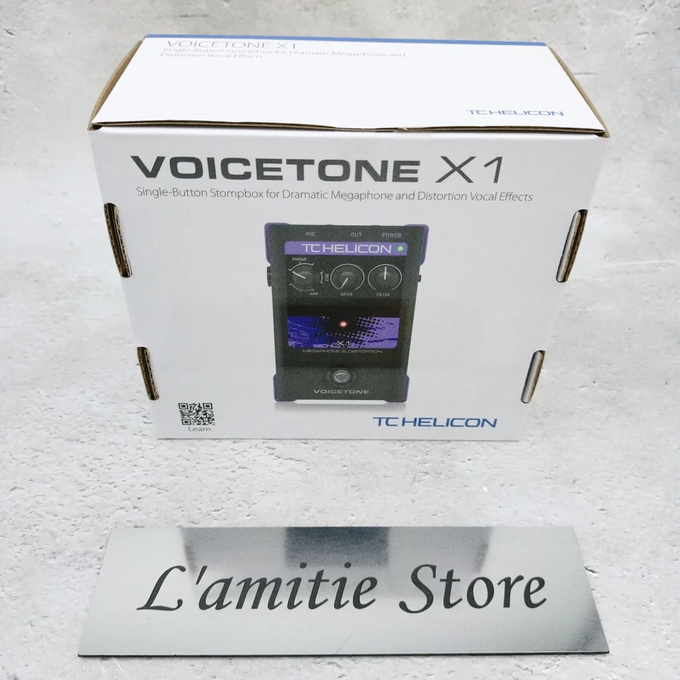 TC HELICON X1 Megaphone Distortion VOICETONE X1 JP Audio Equipment Purple 420g - Image 4 of 4