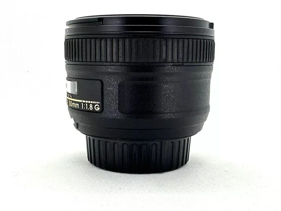 Como nuevo NikonAf-S Nikkor 50 mm F1.8G teleobjetivo medio estándar lente de enfoque único para Foto 4 de 4