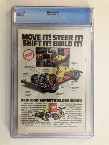 THE MICRONAUTS (1979) #1 CGC 9,0 EN ESTADO BASTANTE BUENO/CASI NUEVO PRIMERA APARICIÓN BARON KARZA BUG MICRONS - Imagen 2 de 2