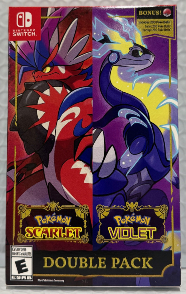ポケットモンスター スカーレット & バイオレット DOUBLE PACK Amazon.co.jp: Pokemon Scarlet & Pokemon Violet Double Pack