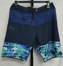VOLCOM KIDS MACAW MOD TECH SWIM TRUNK SURF BOARD SHORTS BLUE SIZE 29 NEW 60