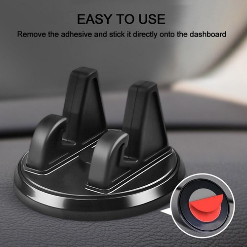 Supporto per cruscotto auto in gomma antiscivolo per telefono cellulare e G Z5T2 - Zdjęcie 8 z 16