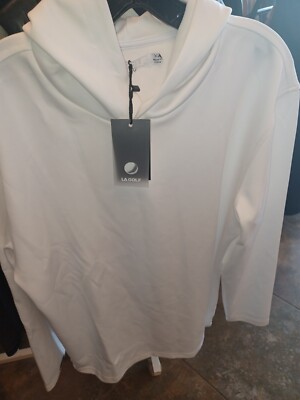 La Golf Neoprene Hoodie Titanium White XL
