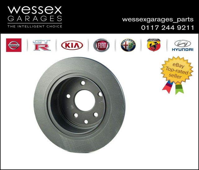 Genuine Nissan QASHQAI Rear Brake Disc 43206JD00A for sale online eBay