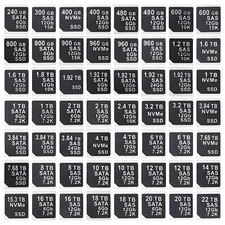 200PCS DXD9H X7K8W Tray Caddy Adhesive Stickers Labels For DELL G14 HDD Stickers