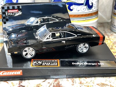 Carrera Evolution 27144 NEW Dodge Charger 500 RARE SPINNER WHEELS