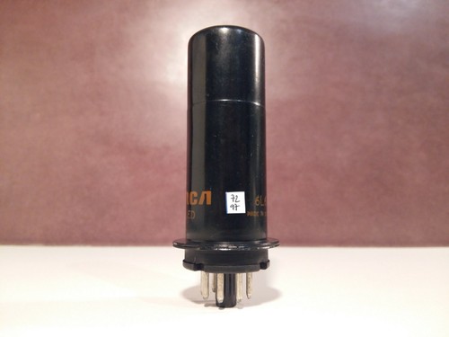 Lot De 4 Tubes 6L6G RT Matched Quad – Forme Droite, Marine Française, Neufs