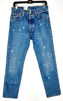 Levis 501 93 Straight Men's Blue Jeans Button Fly Size 30x32