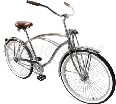 chrome beach cruiser
