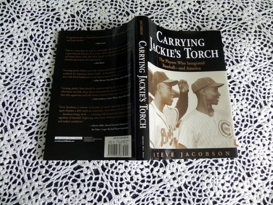 Carrying Jackie's Torch by Steve Jacobson SIGNED Newsday Baseball