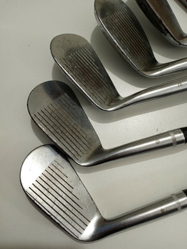 Vintage Wilson Patti Berg Autograph Model Partial Iron Set 3,5,7,8,9 & Putter - Picture 6 of 11