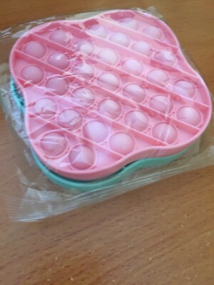 Mint Green And Pink Push Pop Bubbles For Stress Relieving