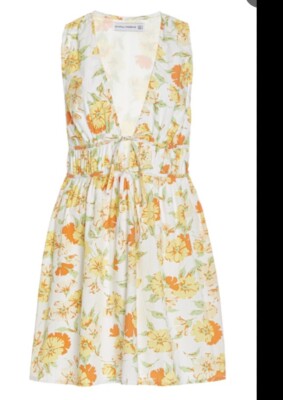 faithfull the brand korita mini dress FAITHFULL THE BRAND Korita Mini Dress In Palermo Print Floral