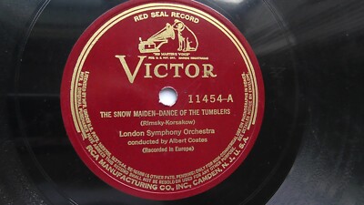 London Symphony Orchestra 78rpm Single 12-inch Victor Records