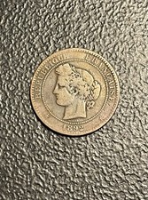 1892-A France 10 Centimes Coin In Higher Grade