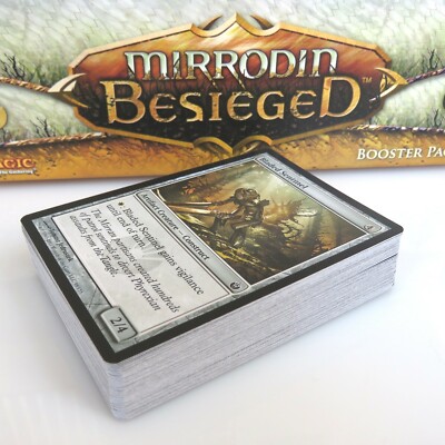 mtg mirrodin besieged cards MIRRODIN BESIEGED ~ Complete 60 Card COMMON SET MtG phyresis ichor  wellspring
