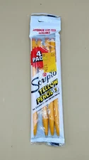 VINTAGE SCRIPTO  4 YELLOW MECHANICAL PENCIL NO. 2 IN PACKAGE B3479