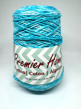 Premier Home Cotton/Polyester Yarn Cone - 14oz 700yds - Ocean Splash CLEARANCE
