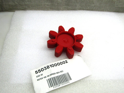KTR Rotex GS38 38 Red Coupling Insert Spider