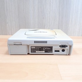 Sega Saturn console bundle with 2 controllers & 6 games tested Japan White