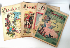 Lot revues Lisette année 1948 -année complète - 51 numéros 