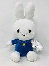 MIFFY  Blue Outfit  Dutch Bunny Creamy Super Soft Plush 12.5" Tall