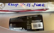 Retroiluminación Sharp LC-55P6000U, apenas usada instalada y sacada directamente.
