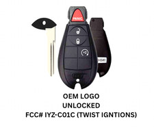 Oem 2009 2010 2011 2012 Dodge Ram 1500 2500 Remote Start Key Fob Fobik 05026378