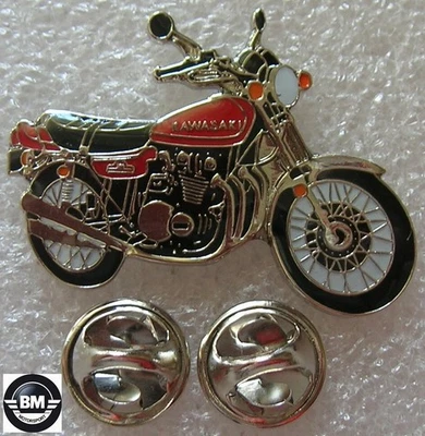 MARKENLOS Pin Anstecker Kawasaki Z 750 / Z 900 Z750 / Z900 rot red Motorrad Moto Art. 0488