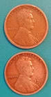 1917-P,D Lincoln Wheat Cent GD-VG See Pics