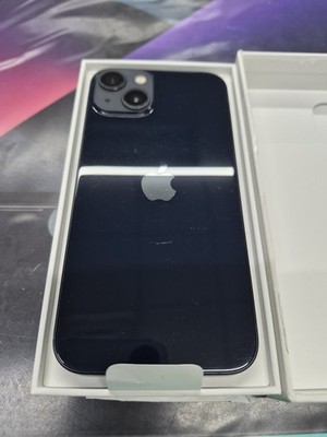 UNLOCKED Opened Box Apple iPhone 13 128GB in Black Color Grade B++