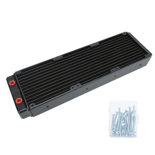 Double Layer 45mm Heat Sink PC Water Cooling HeatDissipating Alumimun Radiato CB - Afbeelding 9 van 10