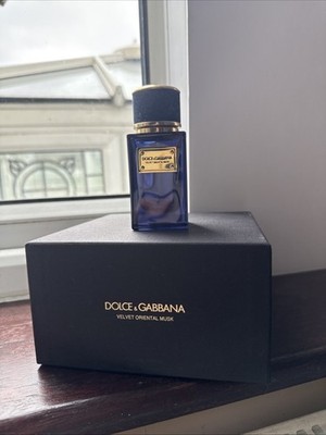 Dolce und Gabbana Velvet Oriental Musk 50ml leere Flasche mit Box 