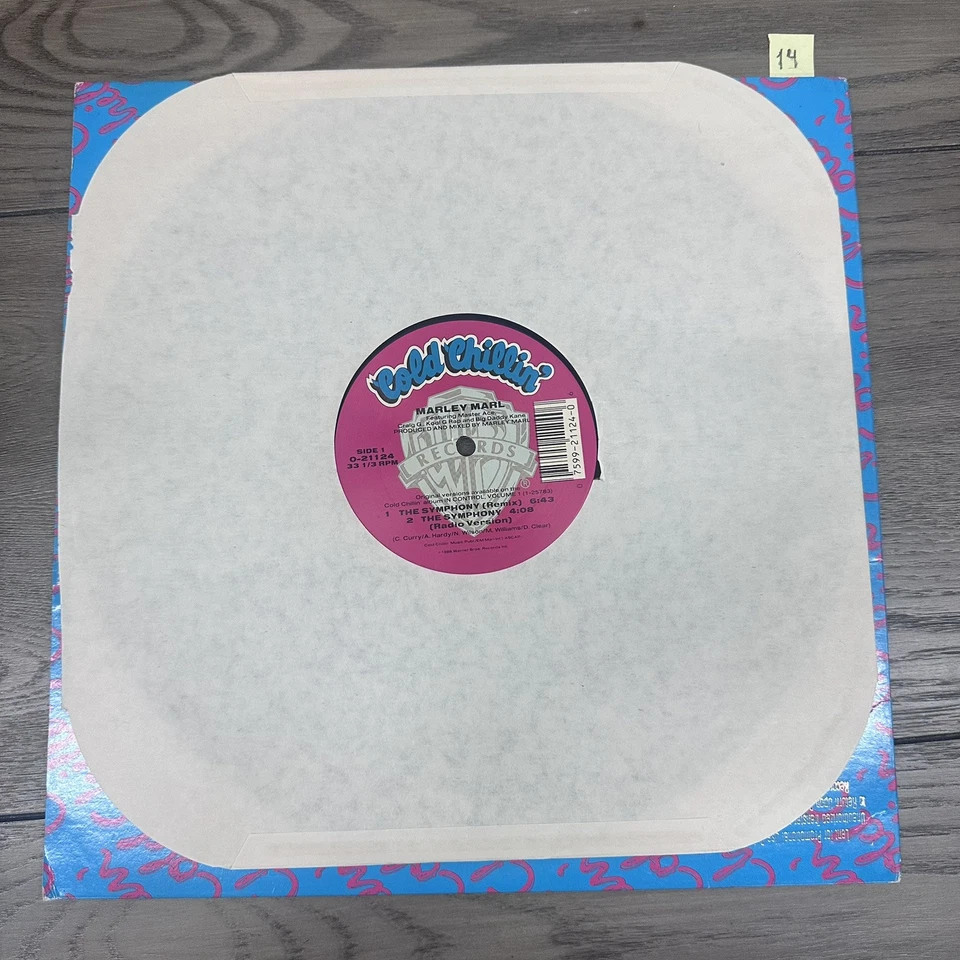 Marley Marl The Symphony Single Vinyl Record !!Rare!! - Image 4 of 4